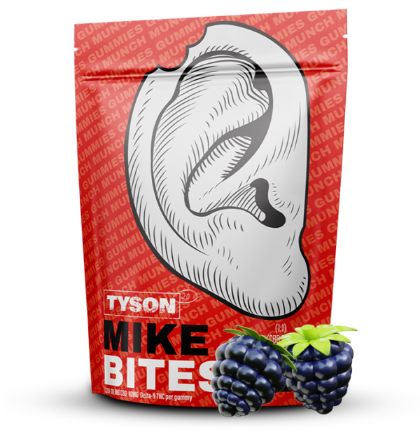 Mike Bites Black Eye Berry D9 Gummies (20ct)